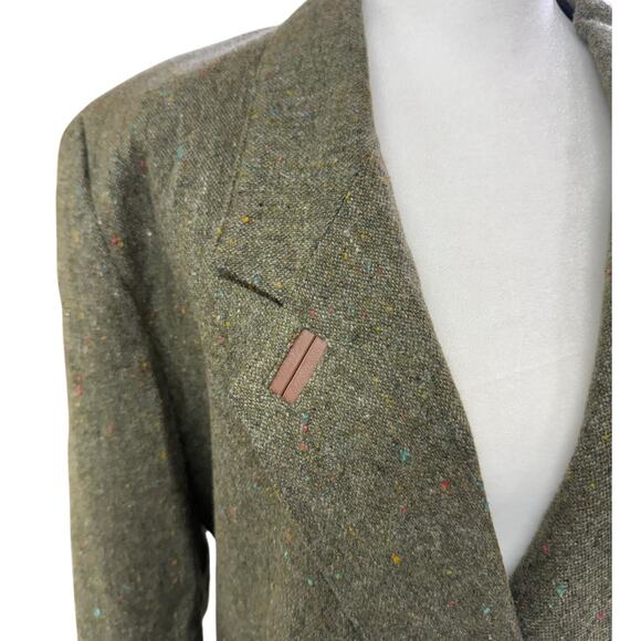 Vintage 90's Together Double Breasted Blazer Wool Blend Jacket - Picture 3 of 7